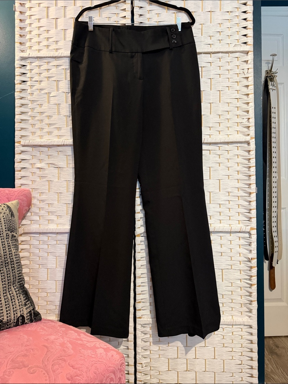 Classic Black flared Dress Pants